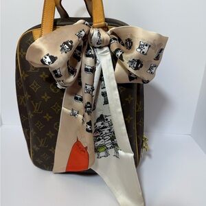 Adorable Cat Printed Scarf